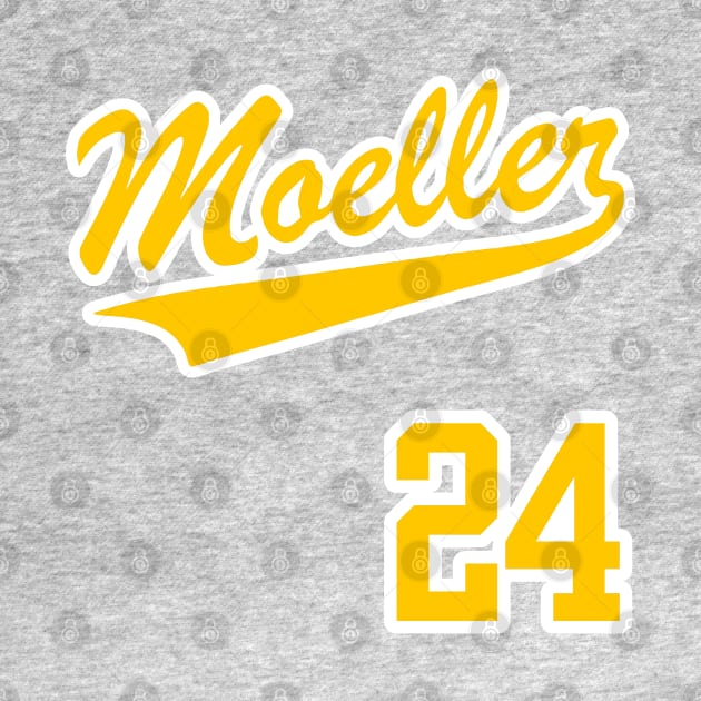 Ken Griffey Jr MOELLER Away Jersey (Front & Back Print) by darklordpug